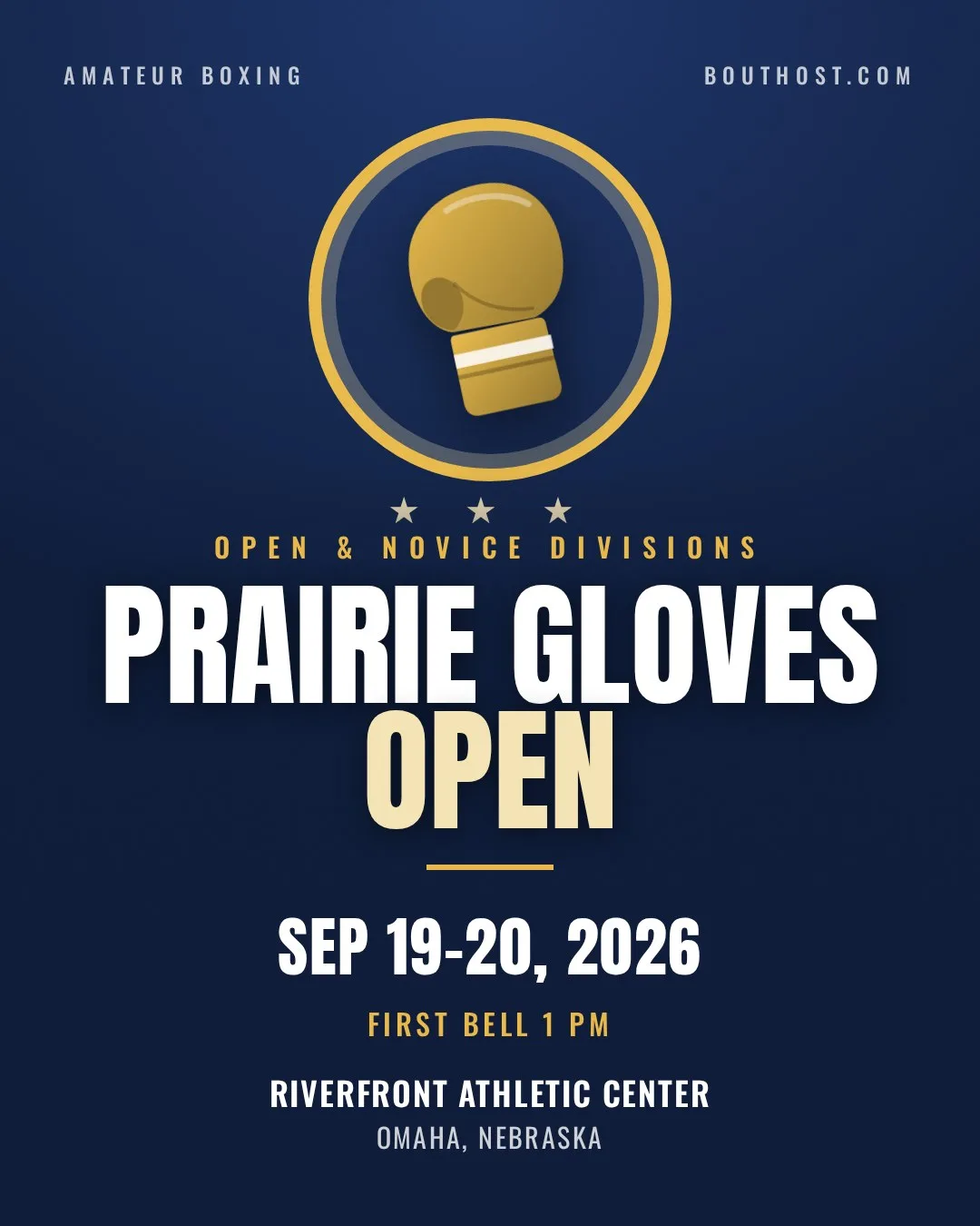 Poster for Prairie Gloves Open