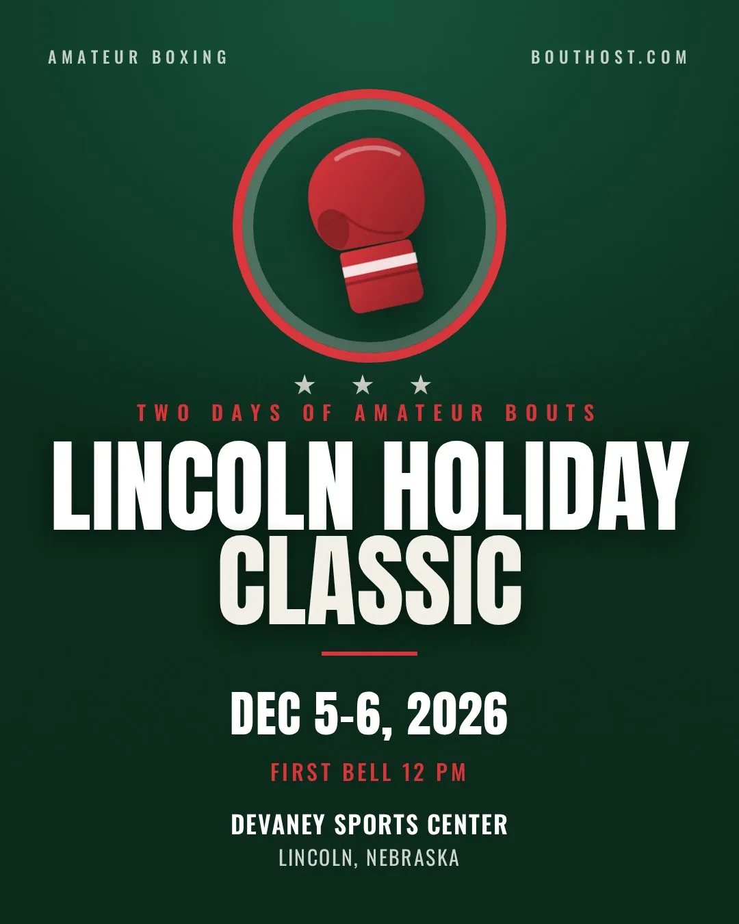 Poster for Lincoln Holiday Classic