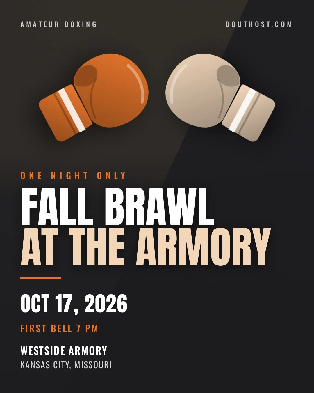 Poster for Fall Brawl at the Armory